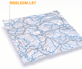 3d view of Middle Valley