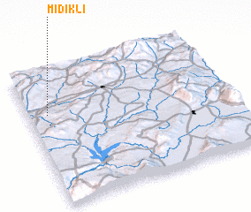 3d view of Mıdıklı