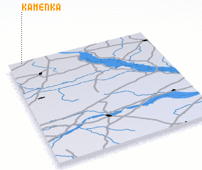 3d view of Kamenka