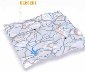 3d view of Derbent
