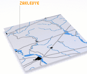 3d view of Zaklevʼye