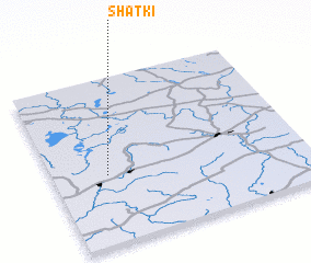 3d view of Shatʼki