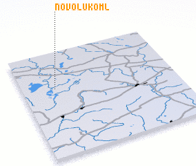 3d view of Novolukomlʼ