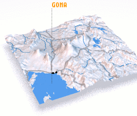 3d view of Goma