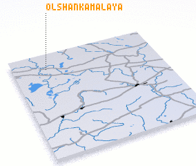 3d view of Olʼshanka Malaya