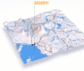 3d view of Gisenyi