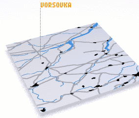 3d view of Vorsovka