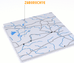 3d view of Zaborochʼye