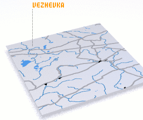 3d view of Vezhëvka