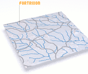 3d view of Fort Rixon