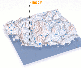 3d view of Minare