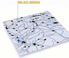 3d view of Mala Slobidka