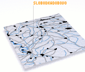 3d view of (( Slobodka Dubovo ))