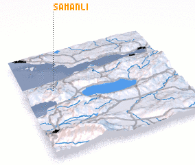 3d view of Samanlı