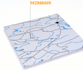 3d view of Nezhadovo