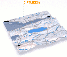 3d view of Çiftlikköy