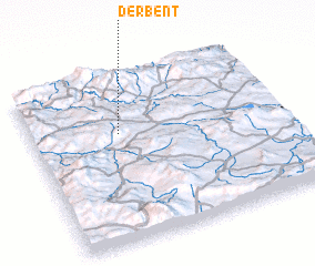 3d view of Derbent