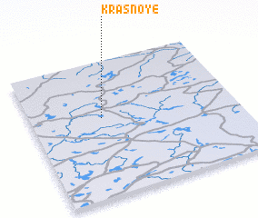 3d view of Krasnoye