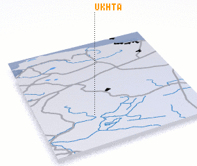 3d view of Ukhta
