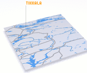 3d view of Tikkala