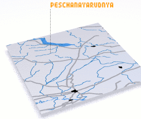 3d view of Peschanaya Rudnya