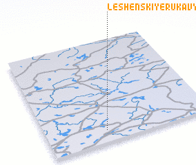 3d view of Leshenskiye Rukavy