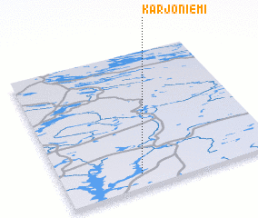 3d view of Karjoniemi