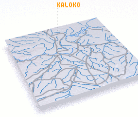 3d view of Kaloko