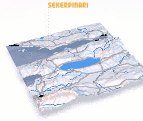 3d view of Şekerpınarı