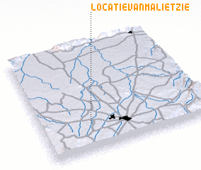 3d view of Locatie van Malietzie