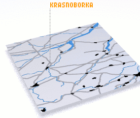 3d view of Krasnoborka