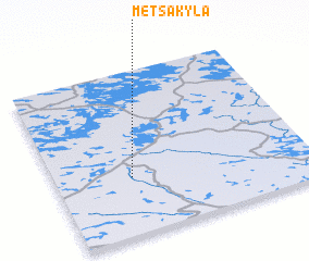 3d view of Metsäkylä