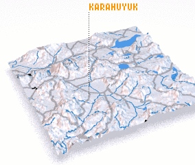 3d view of Karahüyük