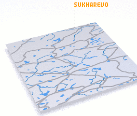 3d view of Sukharëvo