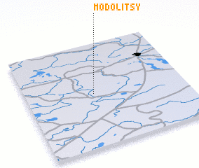 3d view of Modolitsy