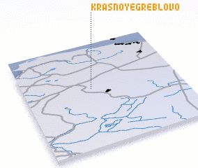 3d view of Krasnoye Greblovo