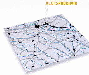 3d view of Oleksandrivka