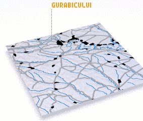 3d view of Gura Bîcului