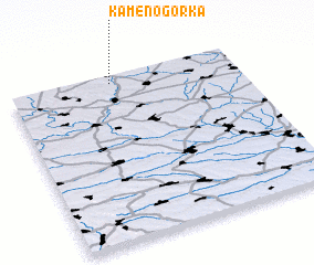 3d view of Kamenogorka