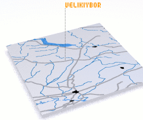 3d view of Velikiy Bor