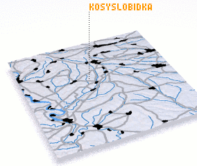 3d view of Kosy-Slobidka