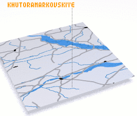 3d view of Khutora Markovskiye