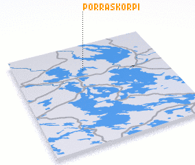 3d view of Porraskorpi