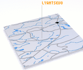 3d view of Lyamtsevo