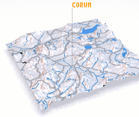 3d view of Çorum