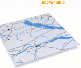 3d view of Marʼyanovka