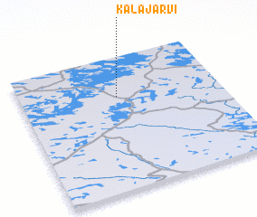 3d view of Kalajärvi