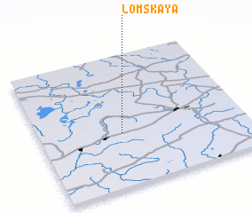 3d view of Lomskaya