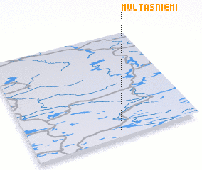 3d view of Multasniemi