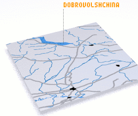 3d view of Dobrovolʼshchina